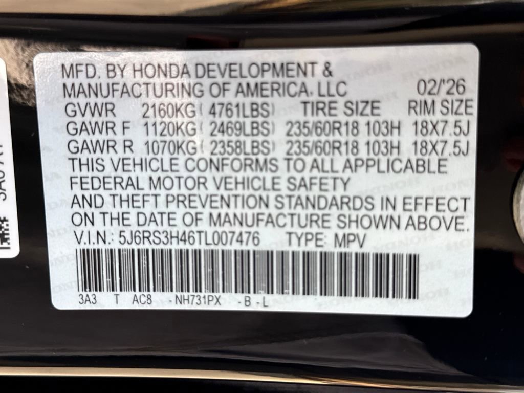 New 2026 Honda CR-V EX image 28