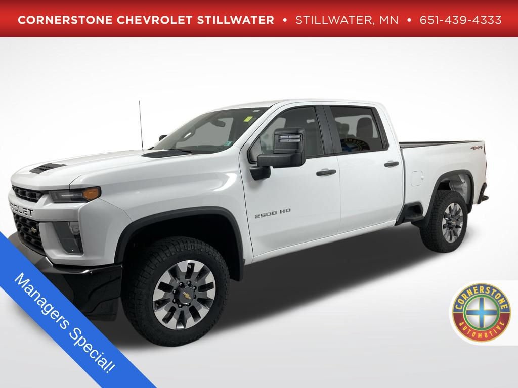 Used 2022 Chevrolet Silverado 2500 Custom w/ Custom Convenience Package AWD/4WD image 1
