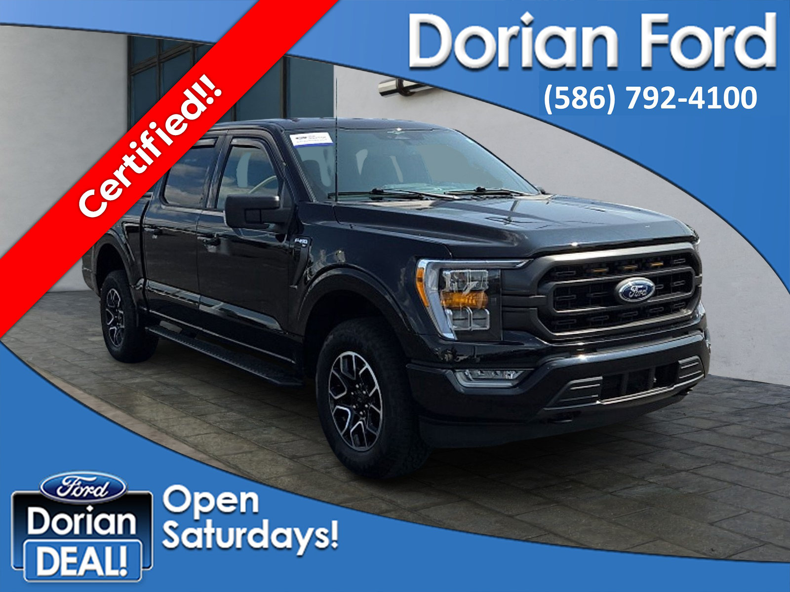 Certified 2023 Ford F150 XLT w/ Equipment Group 302A High AWD/4WD image 1
