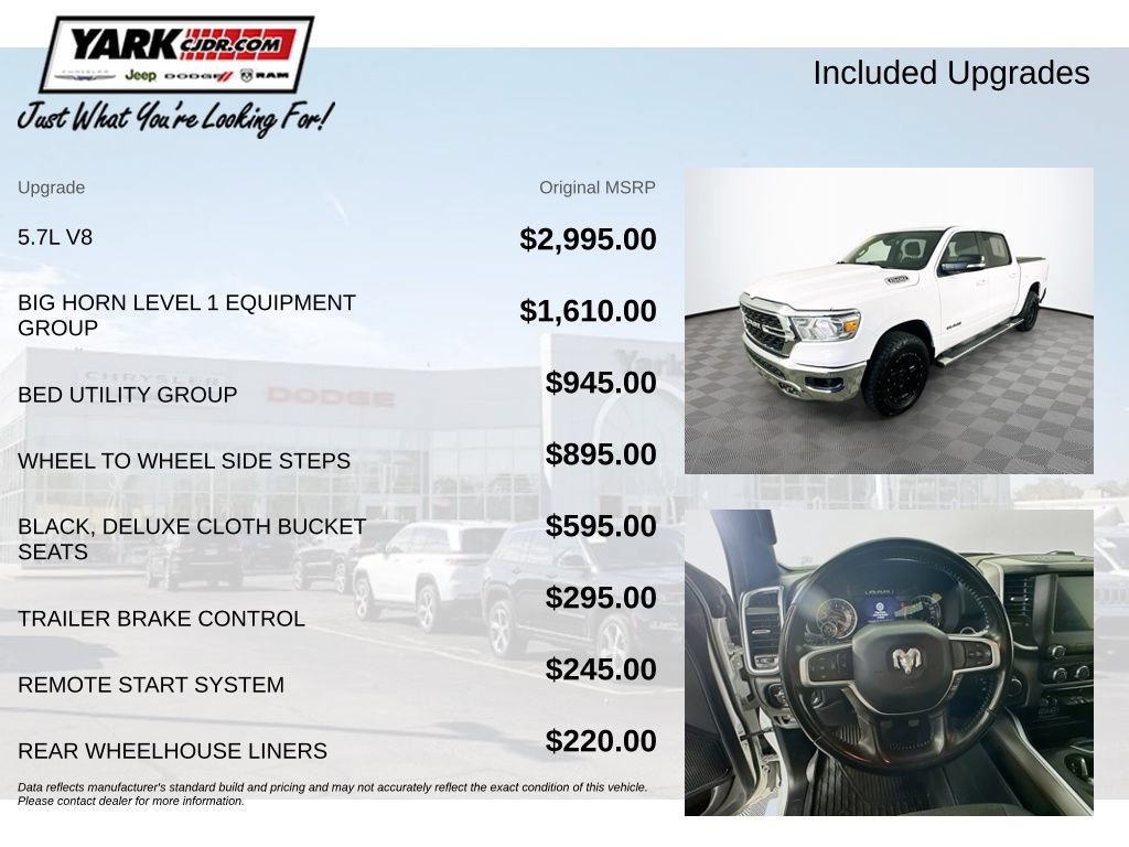 Certified 2022 RAM 1500 Big Horn AWD/4WD image 6