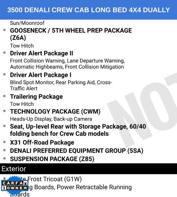 Used 2023 GMC Sierra 3500 Denali w/ Denali Ultimate Package AWD/4WD image 2