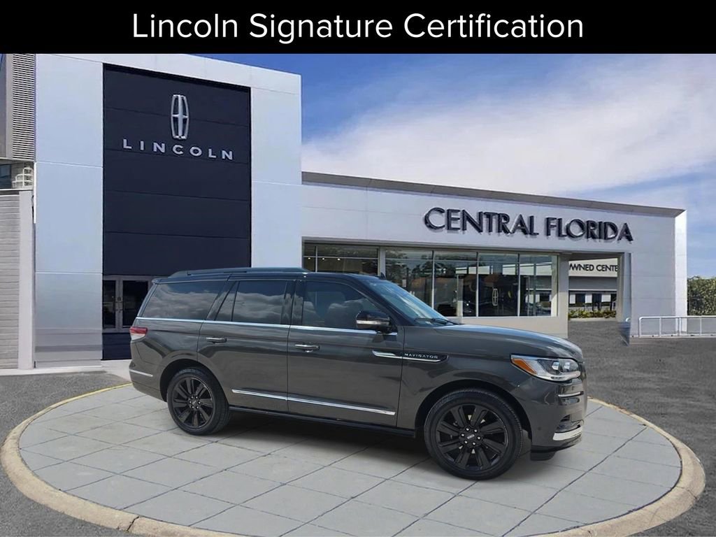 Certified 2023 Lincoln Navigator Black Label