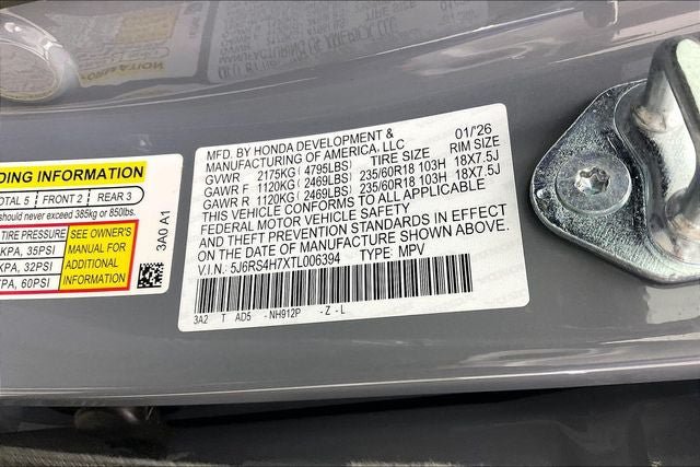 Certified 2026 Honda CR-V EX-L image 33