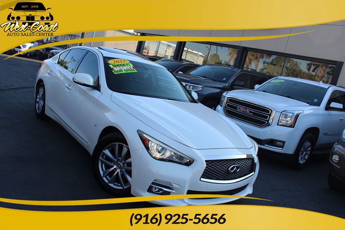 Used 2015 INFINITI Q50 w/ Moonroof Package