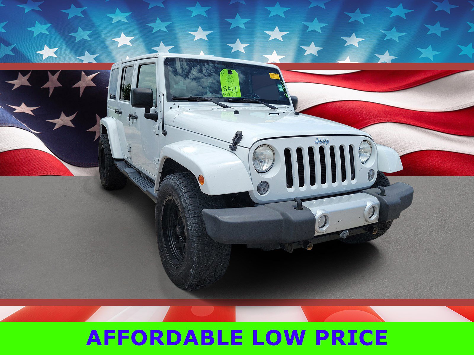 Used 2014 Jeep Wrangler Unlimited Sahara w/ Connectivity Group AWD/4WD image 1