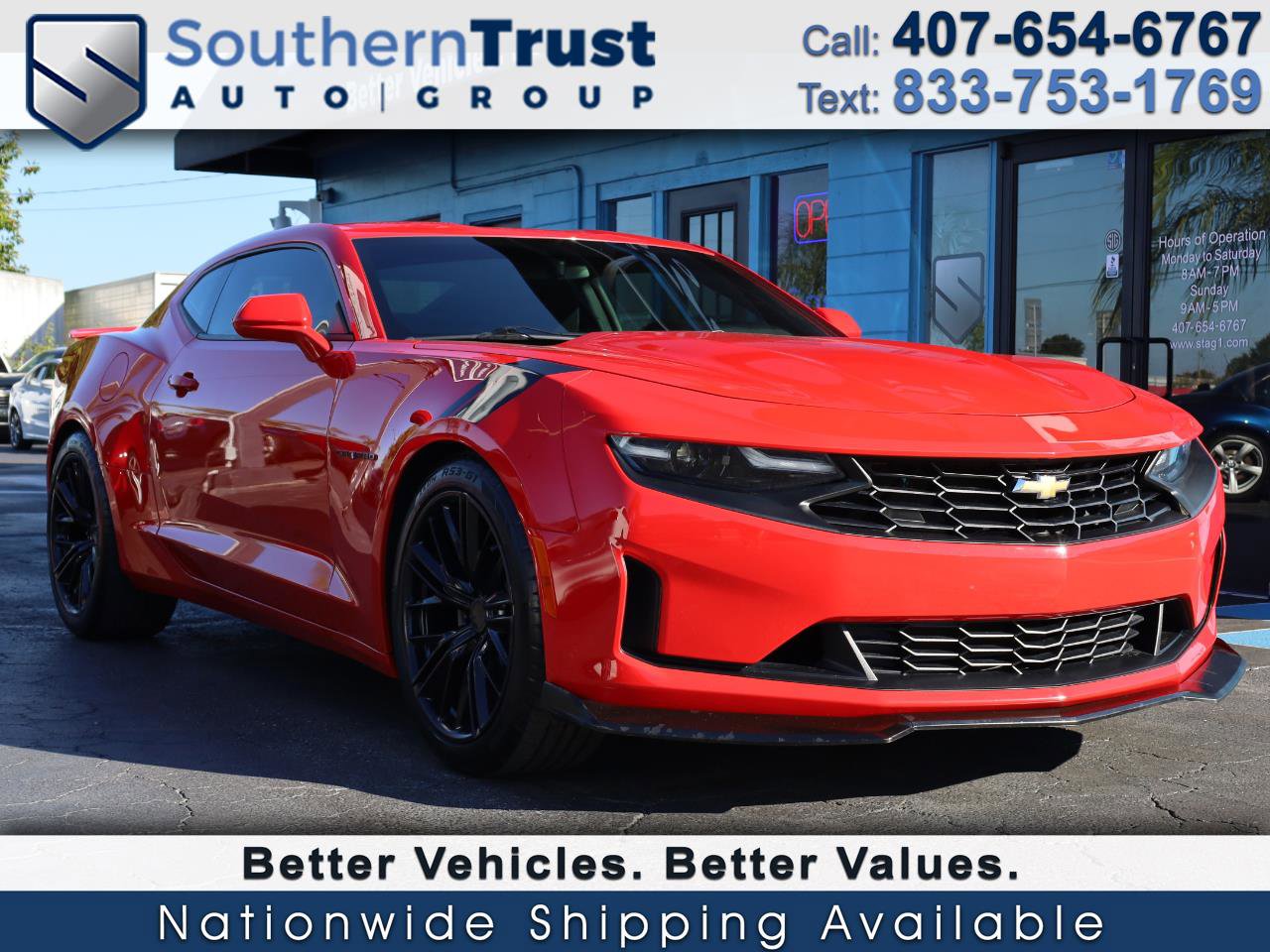 Used 2020 Chevrolet Camaro LS image 1