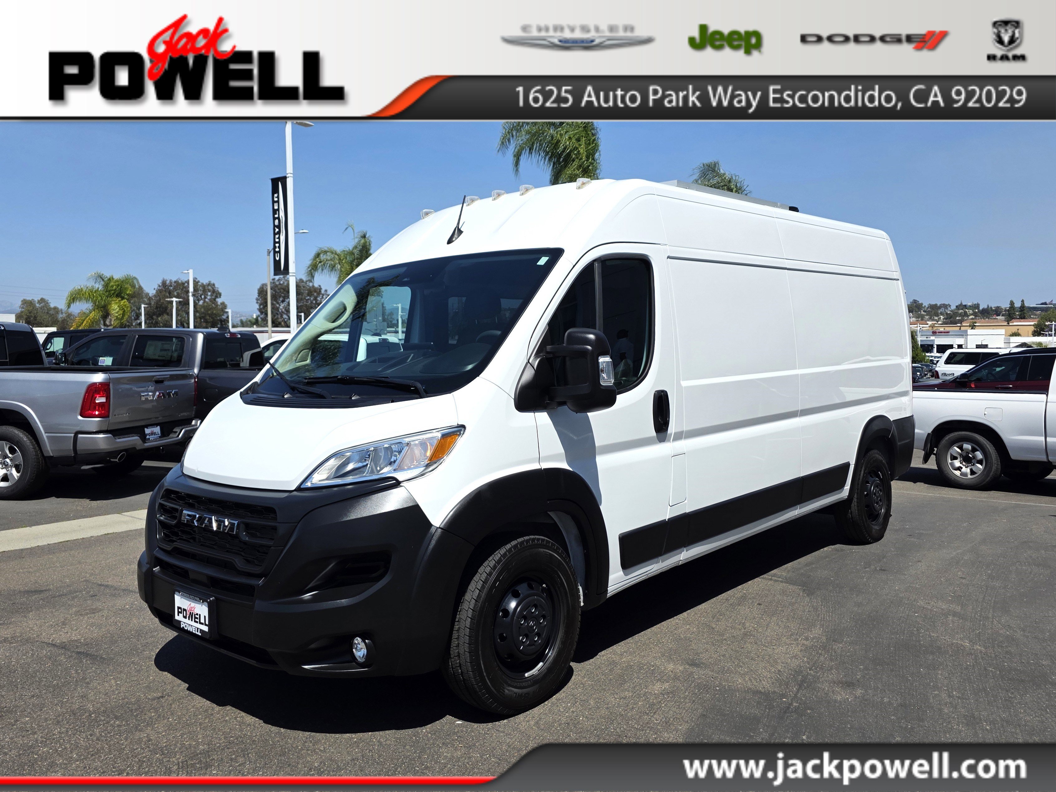 New 2023 RAM ProMaster 2500 w/ Safety Group
