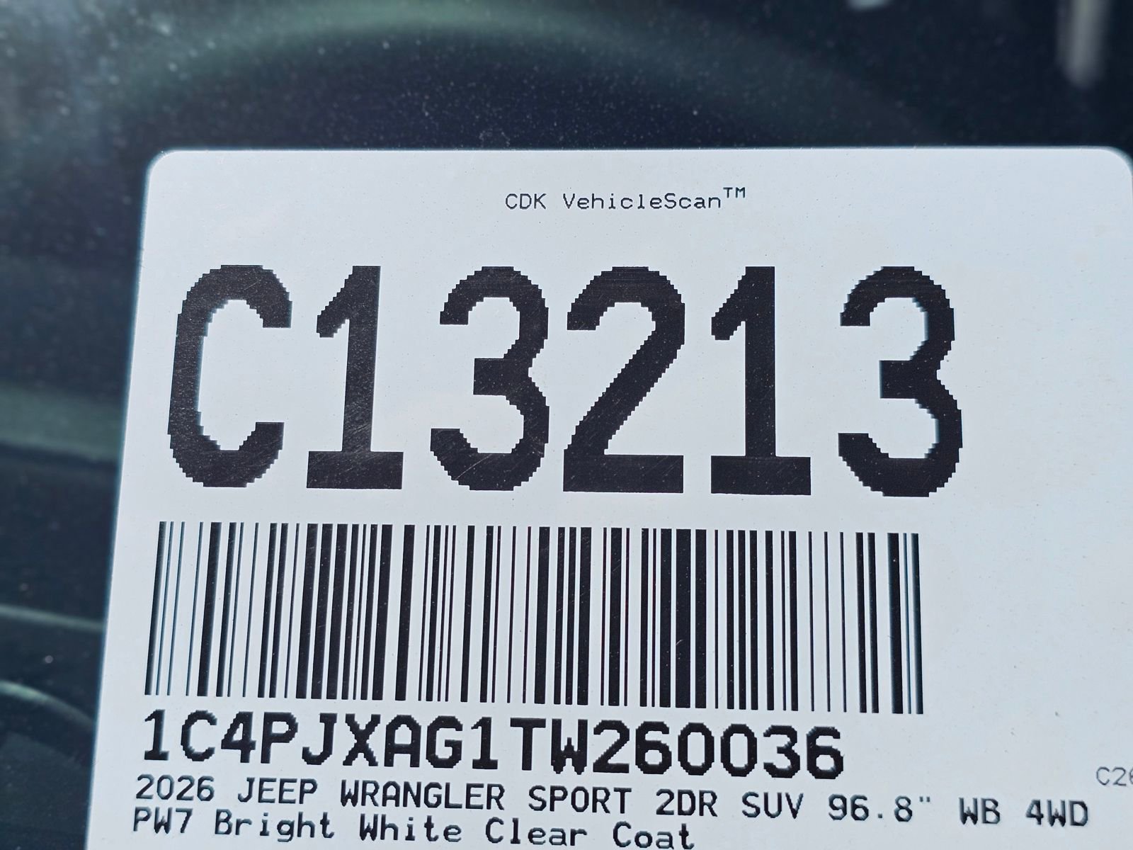 New 2026 Jeep Wrangler Sport AWD/4WD image 11