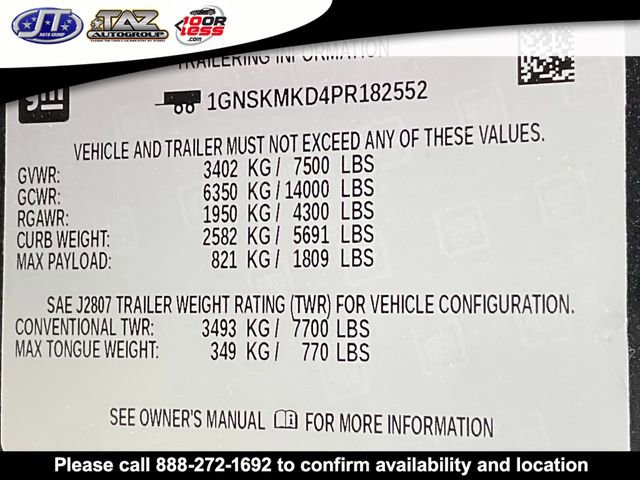 Used 2023 Chevrolet Tahoe LS w/ Driver Alert Package image 21