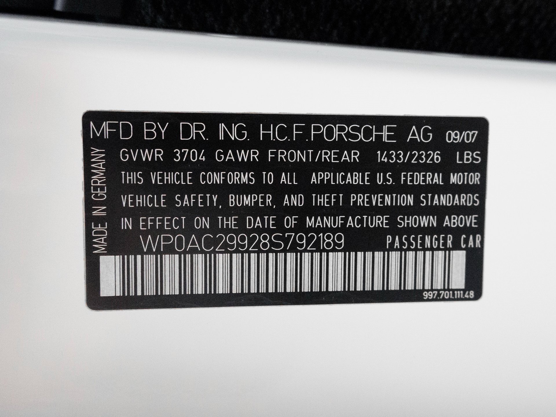 Used 2008 Porsche 911 GT3 image 43