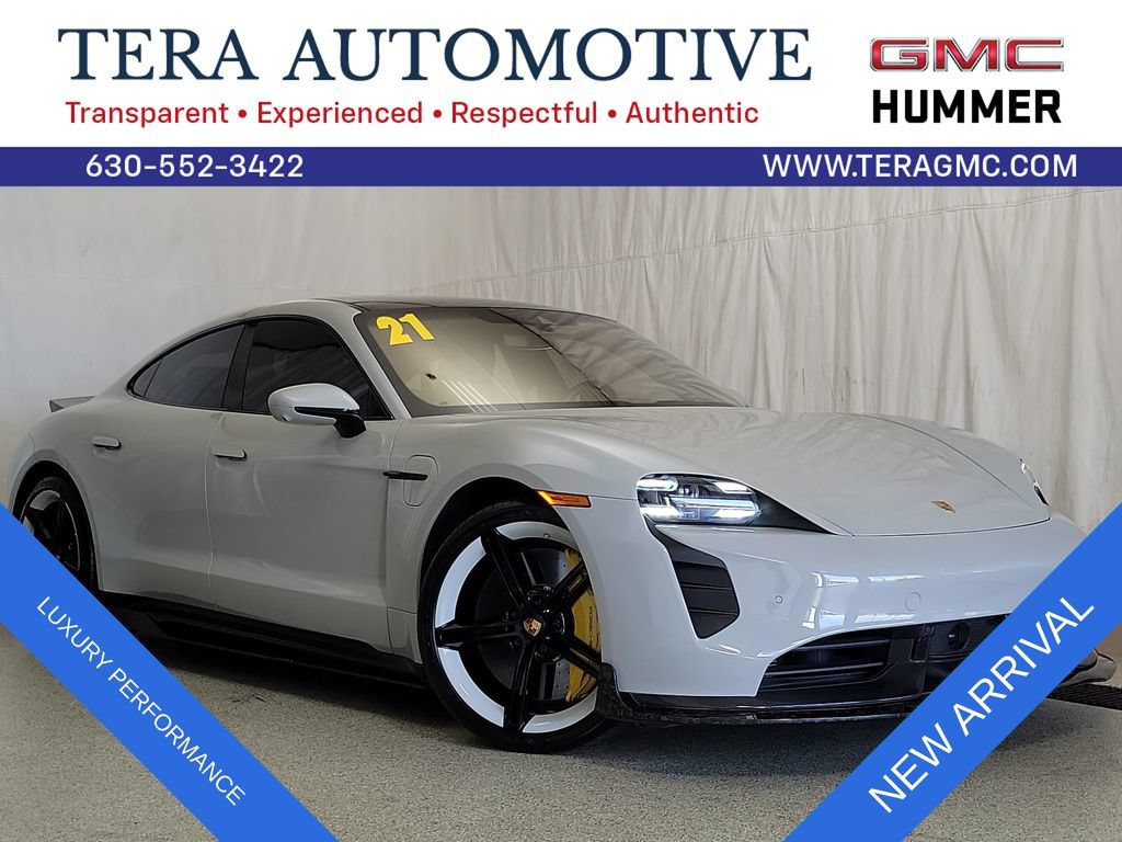 Used 2021 Porsche Taycan Turbo S AWD/4WD image 1