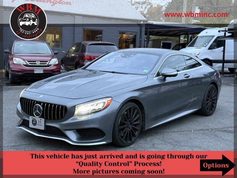 Used 2016 Mercedes-Benz S 550 4MATIC Coupe