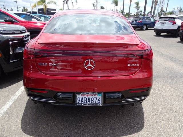 Used 2022 Mercedes-Benz EQS 580 4MATIC Sedan image 3