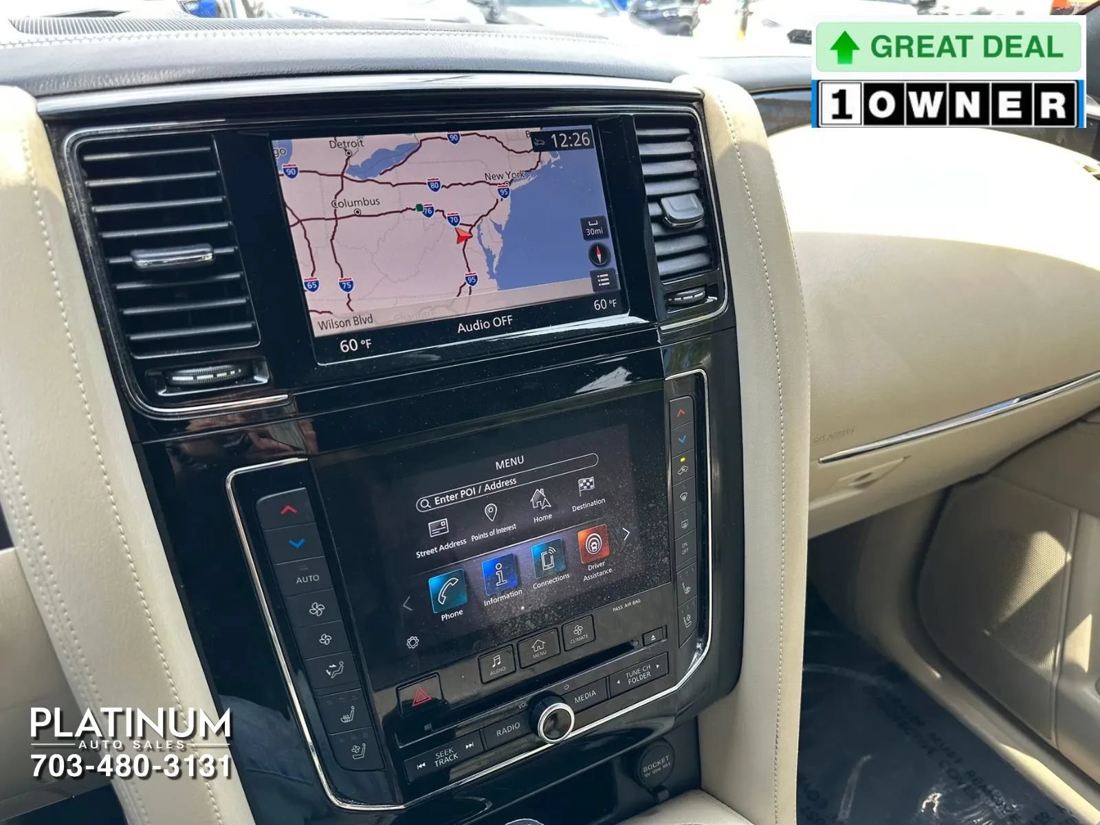 Used 2021 INFINITI QX80 Sensory w/ All-Season Package AWD/4WD image 11
