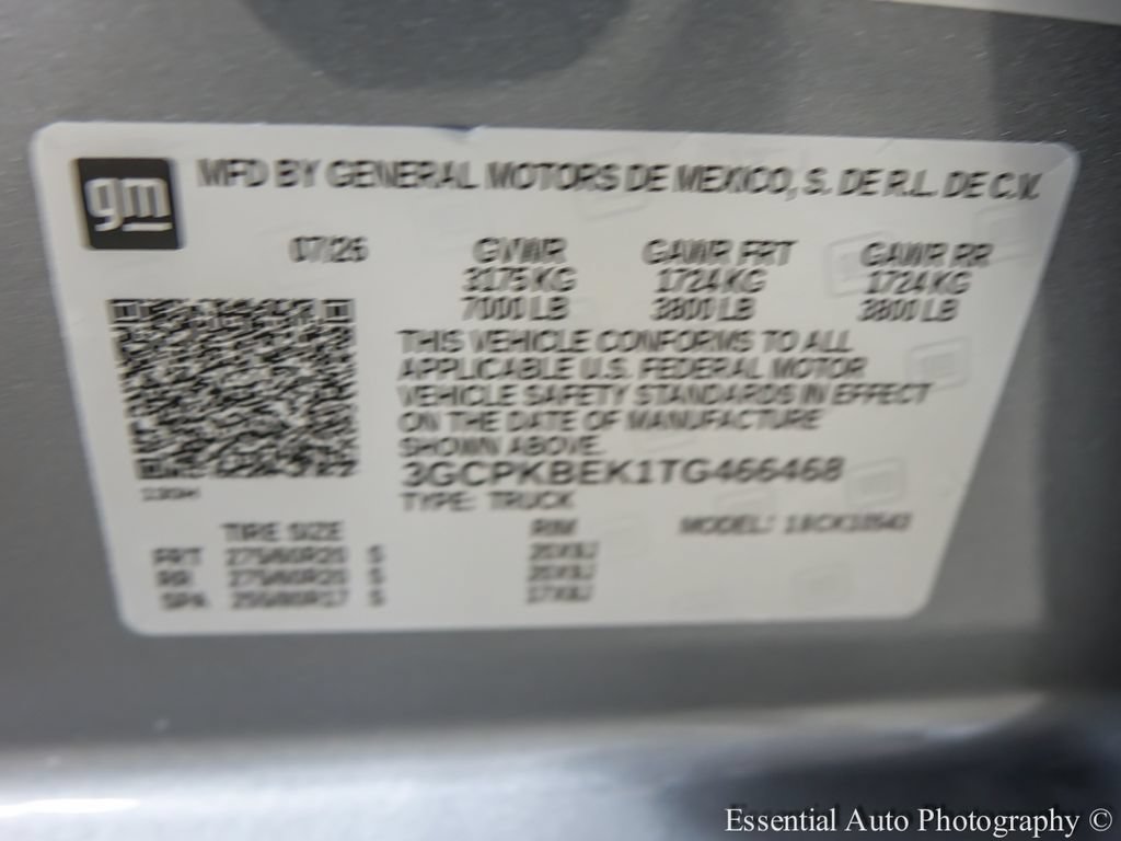New 2026 Chevrolet Silverado 1500 Custom AWD/4WD image 20