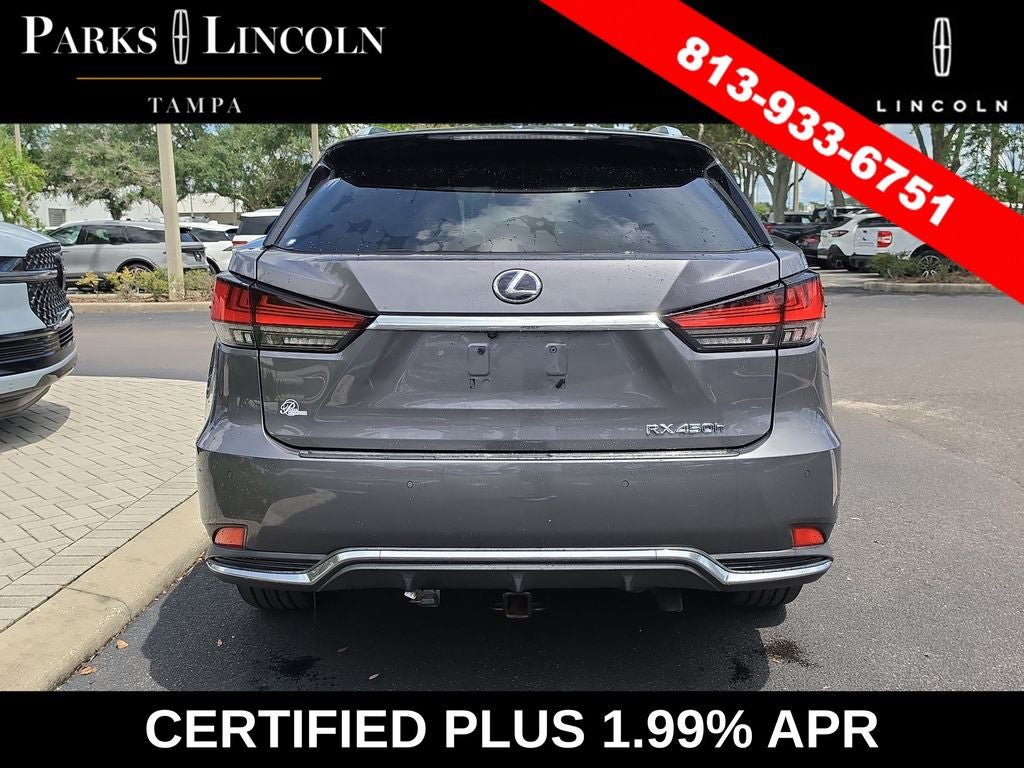 Used 2020 Lexus RX 450h AWD w/ Luxury Package image 5