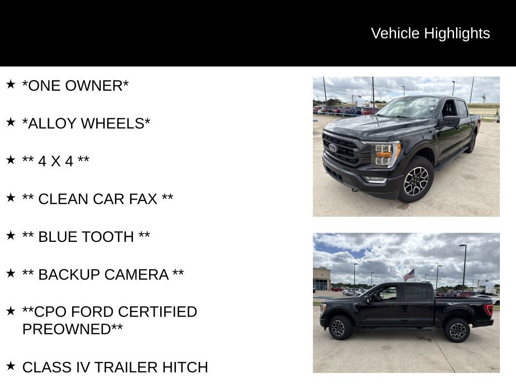 Used 2022 Ford F150 XLT w/ Equipment Group 302A High AWD/4WD image 4