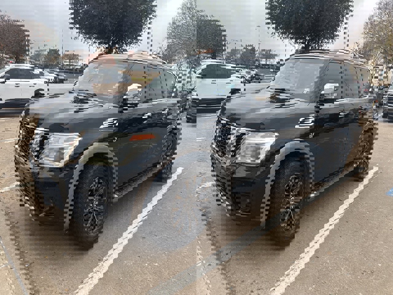 Used 2017 Nissan Armada Platinum w/ Captain Seat Package image 2