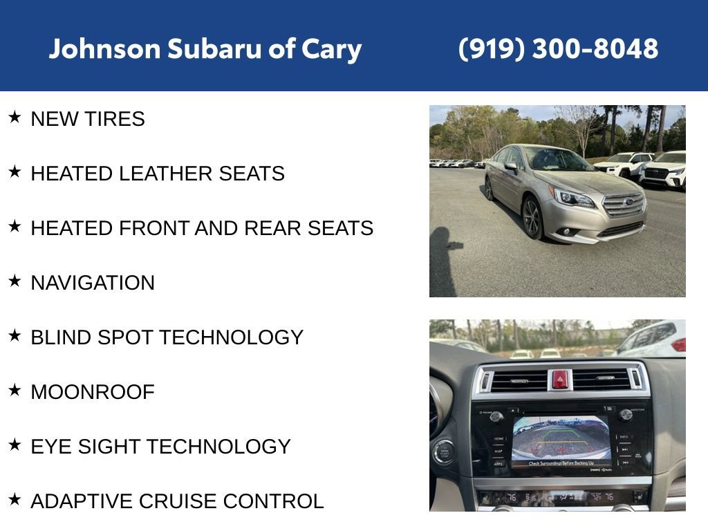 Used 2016 Subaru Legacy 2.5i Limited image 6