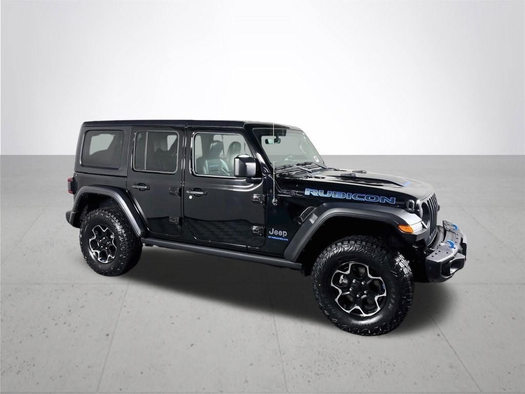 Used 2023 Jeep Wrangler Unlimited Rubicon 4xe w/ Steel Bumper Group AWD/4WD image 4