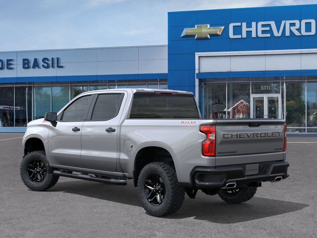 New 2026 Chevrolet Silverado 1500 Custom Trail Boss w/ LPO, Dark Essentials Package AWD/4WD image 3