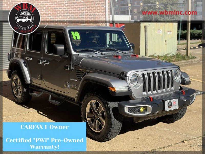 Used 2019 Jeep Wrangler Unlimited Sahara w/ Cold Weather Group