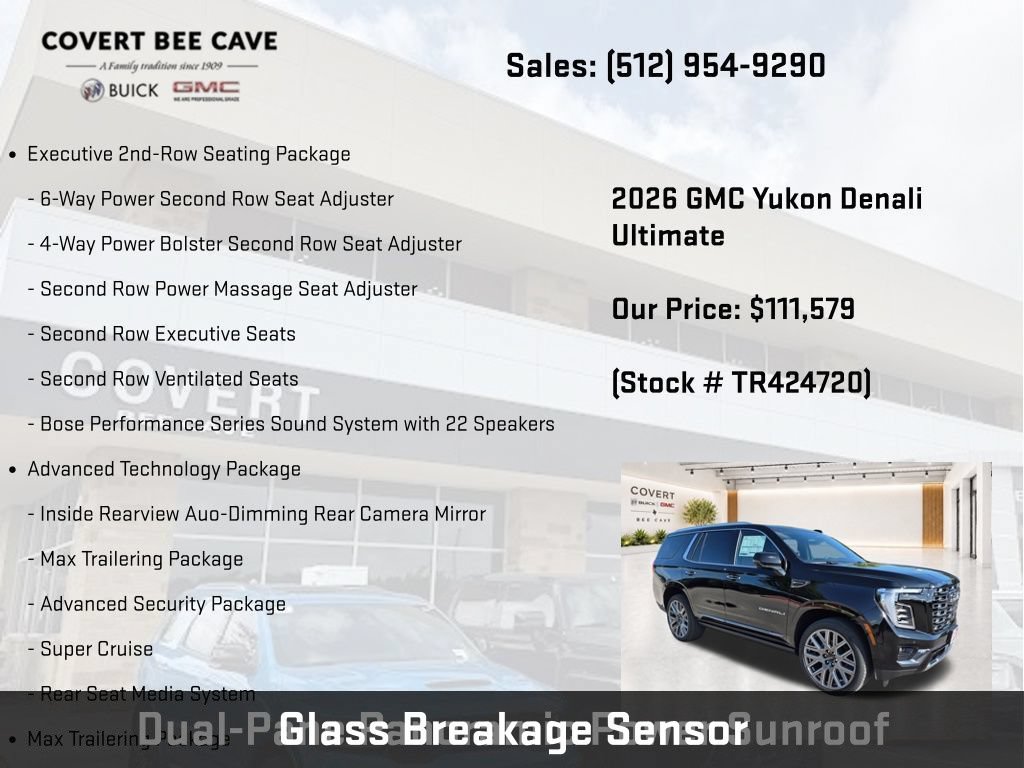 New 2026 GMC Yukon Denali Ultimate AWD/4WD image 27