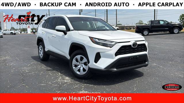 Certified 2025 Toyota RAV4 LE AWD/4WD image 1