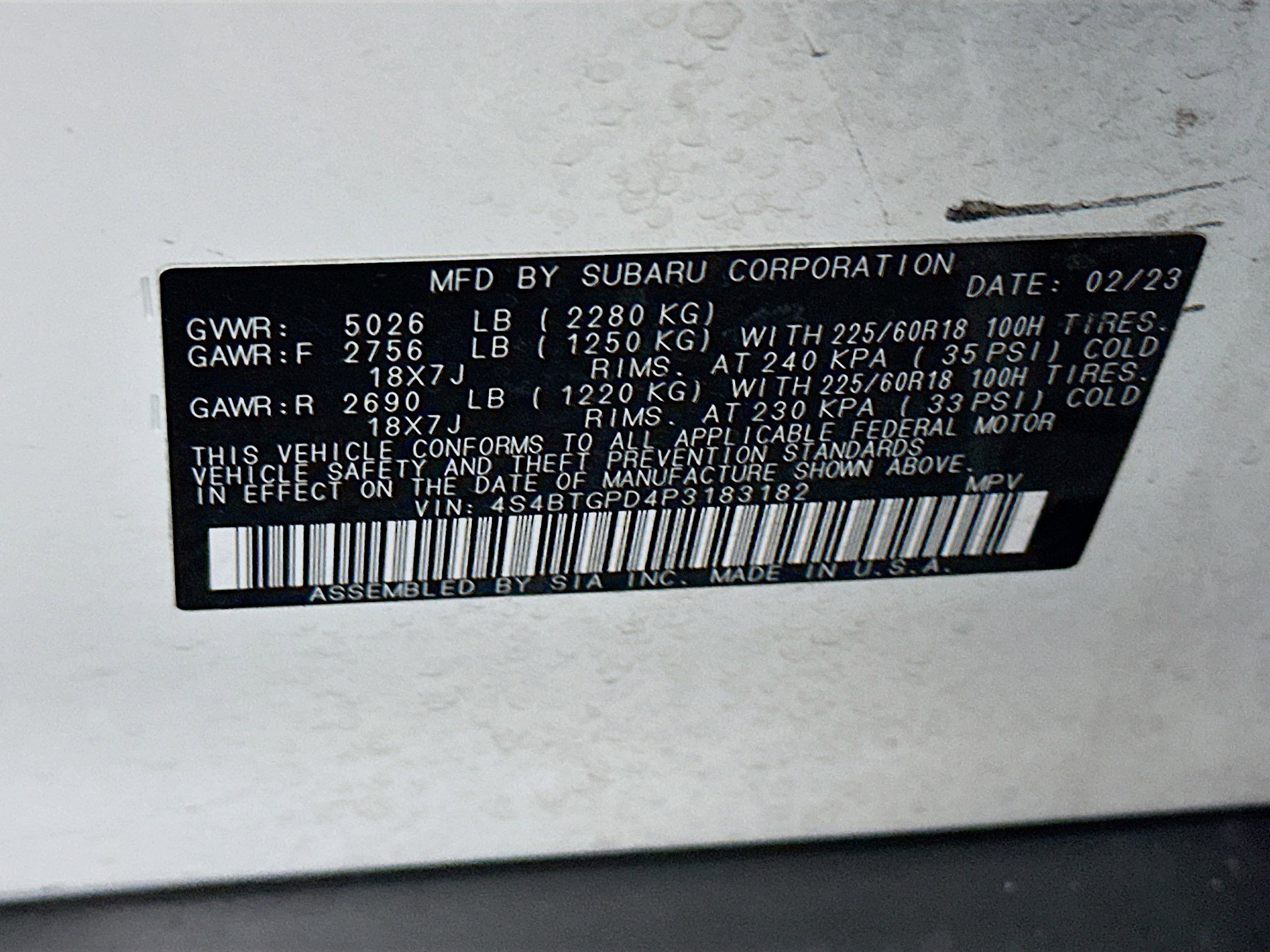 Used 2023 Subaru Outback Touring XT AWD/4WD image 12