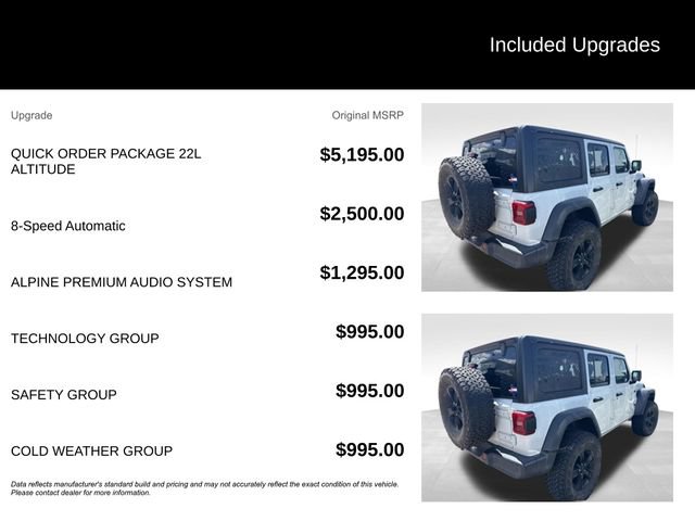 Used 2021 Jeep Wrangler Unlimited Sport AWD/4WD image 5