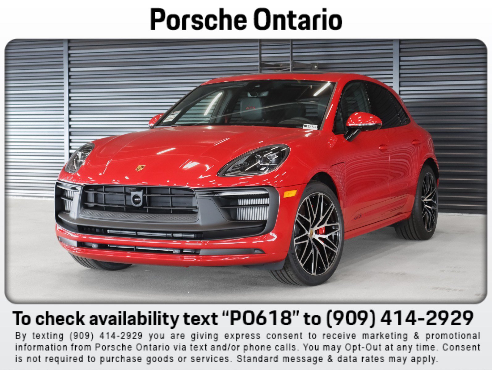 New 2026 Porsche Macan GTS AWD/4WD image 1
