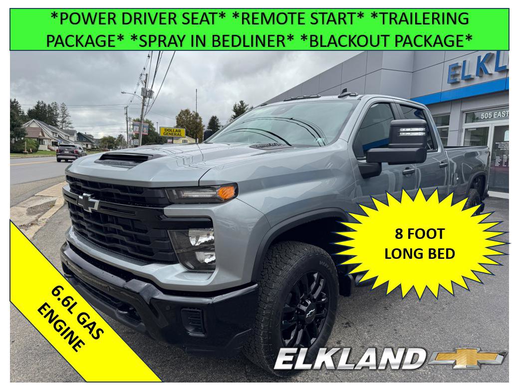 New 2026 Chevrolet Silverado 2500 Custom w/ Custom Value Package