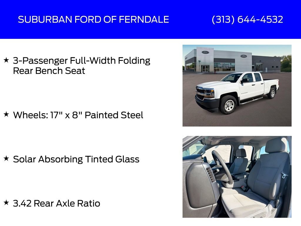 Used 2018 Chevrolet Silverado 1500 W/T AWD/4WD image 17