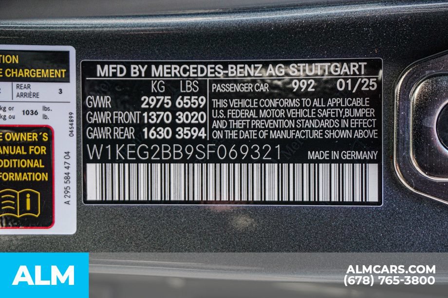 Used 2025 Mercedes-Benz EQE 350+ Sedan image 58