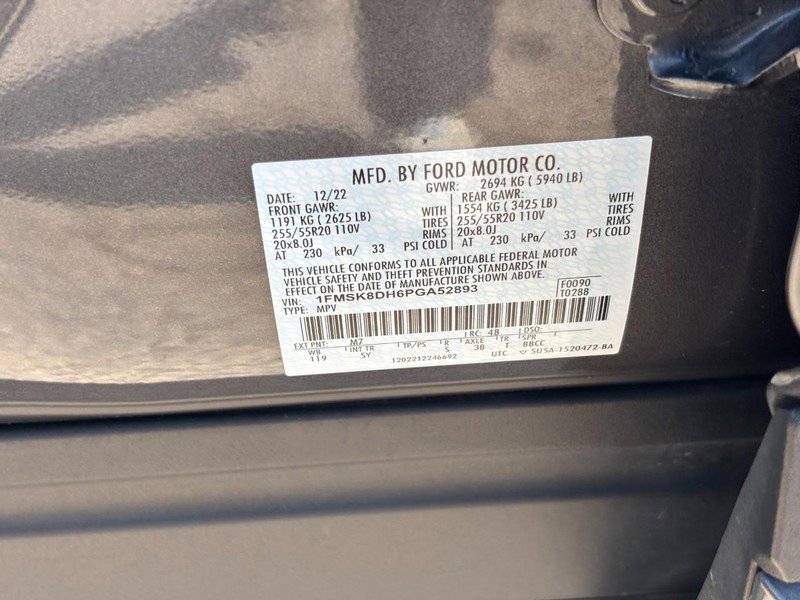 Used 2023 Ford Explorer XLT w/ Equipment Group 202A image 27