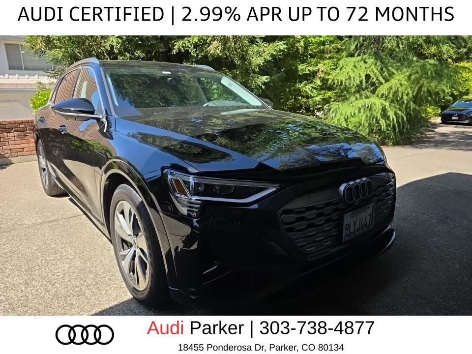 Used 2024 Audi Q8 e-tron Premium Plus w/ Premium Plus Package AWD/4WD image 2