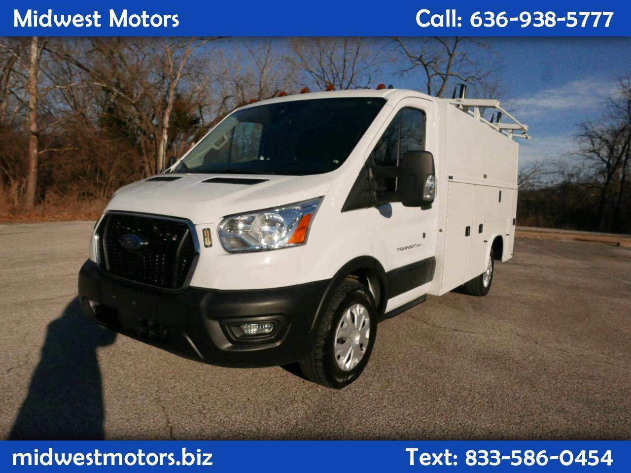 Used 2022 Ford Transit 350 w/ Upfitter Package RWD image 1