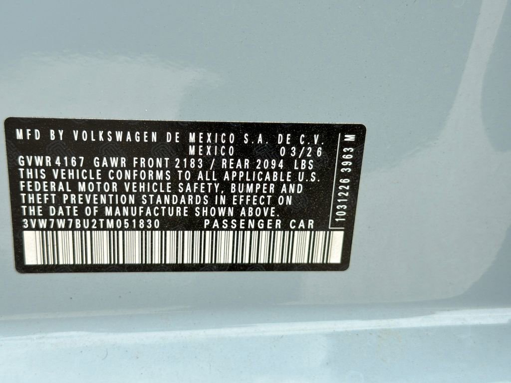 New 2026 Volkswagen Jetta SE FWD image 31