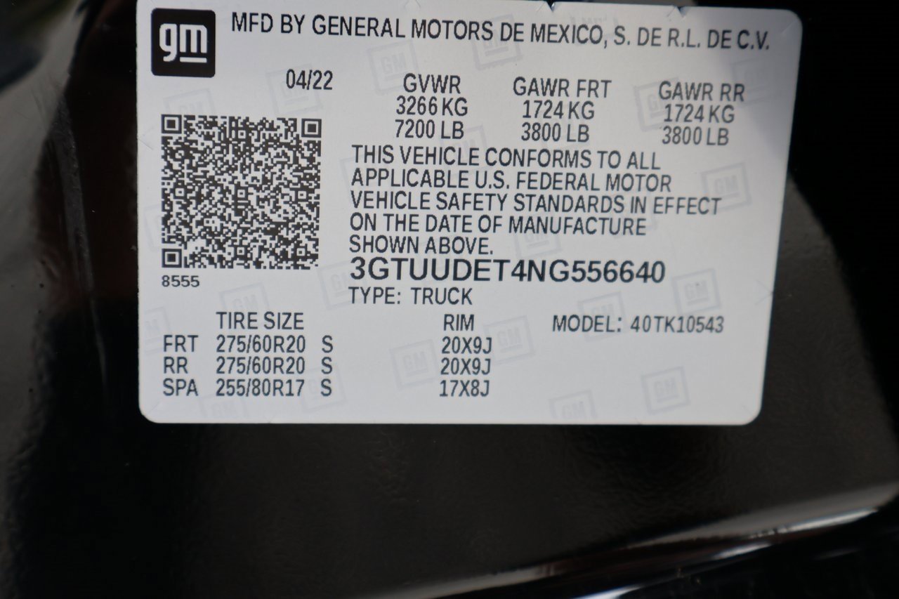 Used 2022 GMC Sierra 1500 SLT w/ SLT Premium Plus Package image 29