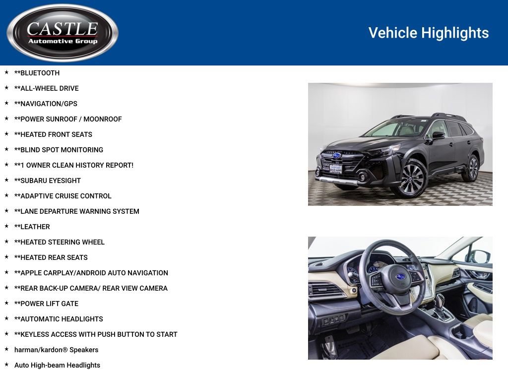 Used 2025 Subaru Outback Limited w/ Popular Package #2 image 3