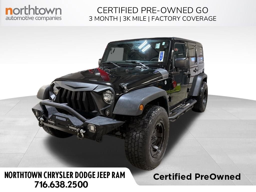 Used 2017 Jeep Wrangler Unlimited Sport w/ Quick Order Package 24S image 1