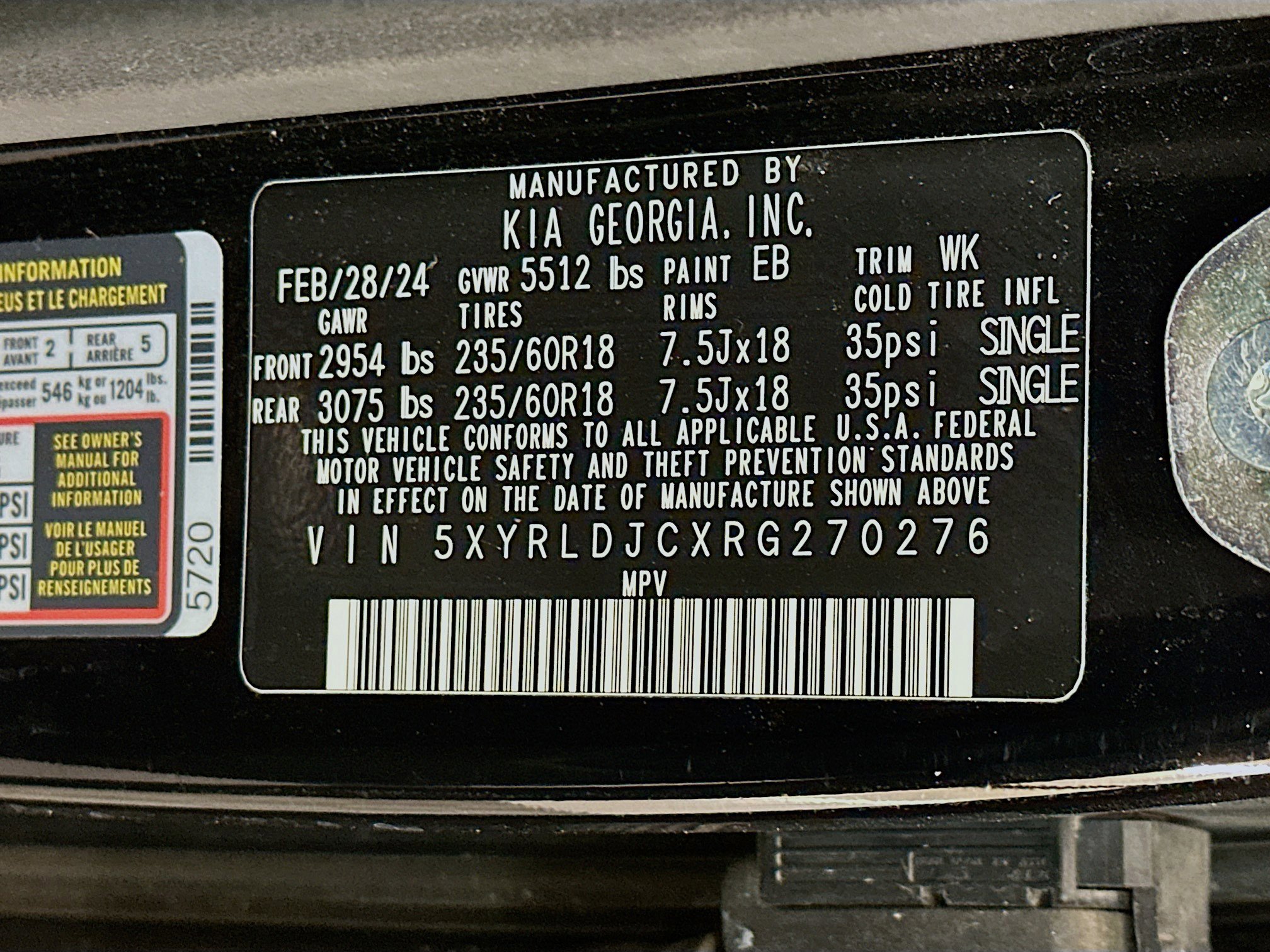 Used 2024 Kia Sorento S image 12