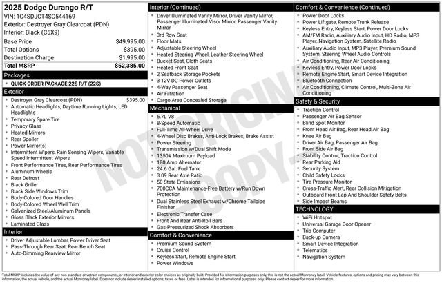 New 2025 Dodge Durango R/T image 15