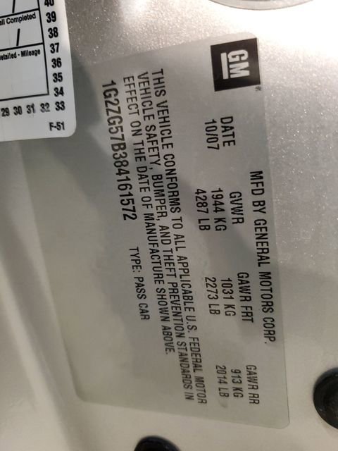 Used 2008 Pontiac G6 Sedan image 32