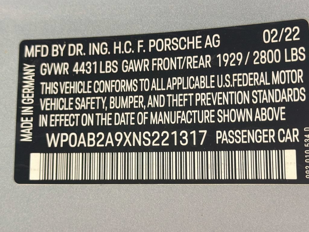 Certified 2022 Porsche 911 Carrera 4 GTS AWD/4WD image 31