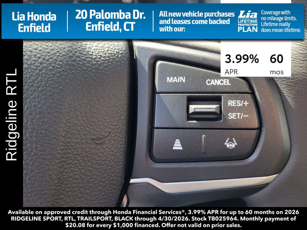 New 2026 Honda Ridgeline RTL image 19