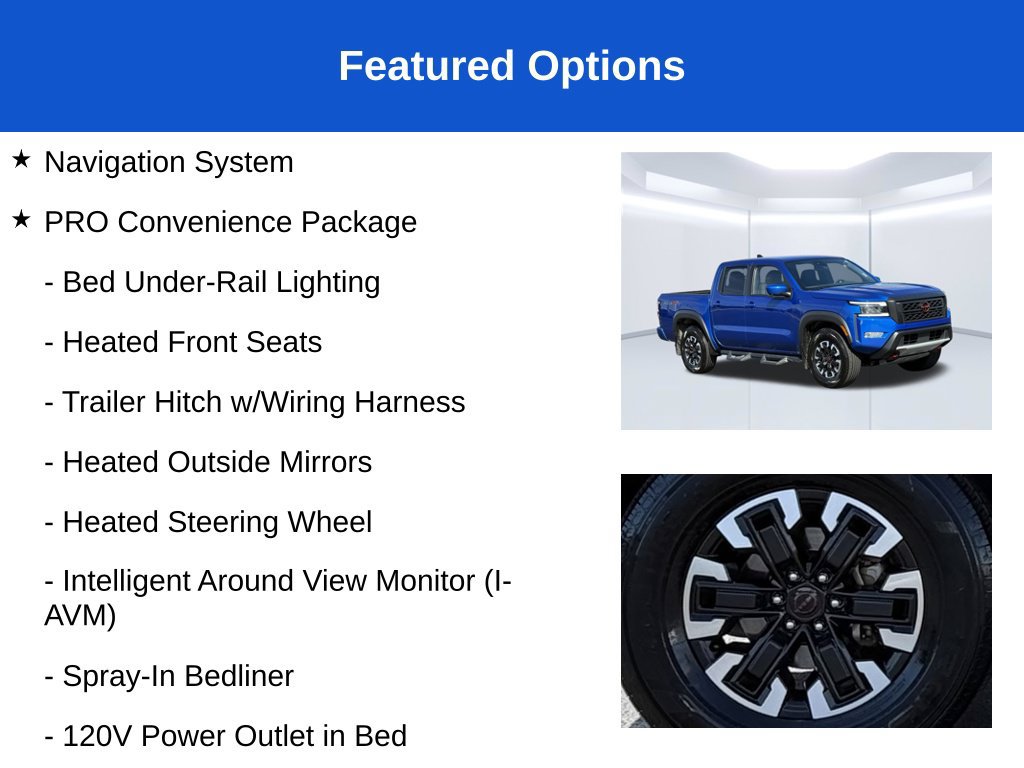 Used 2024 Nissan Frontier PRO-4X w/ Pro Convenience Package AWD/4WD image 3