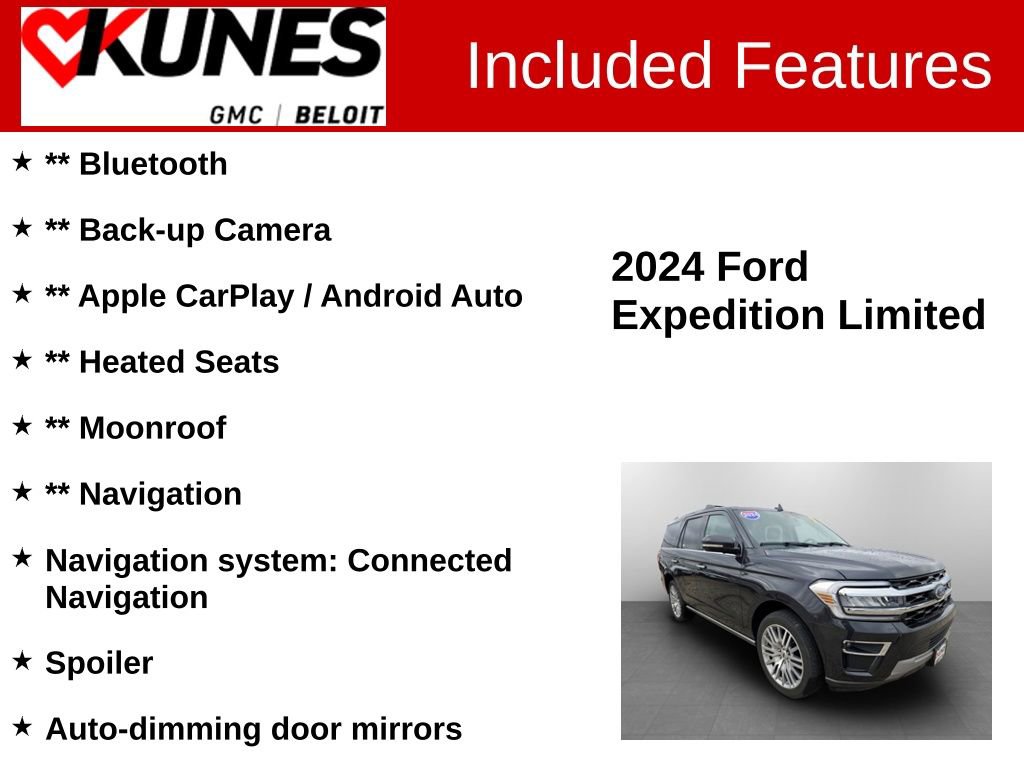 Used 2024 Ford Expedition Limited image 2