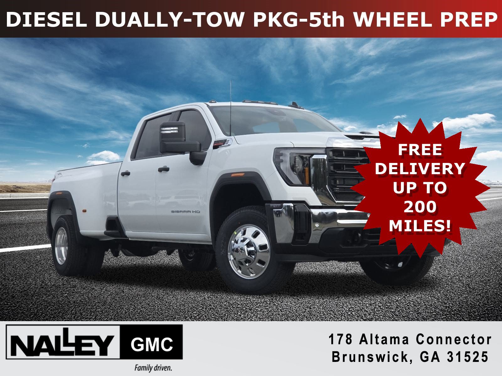 New 2026 GMC Sierra 3500 Pro w/ 1SA Pro Safety Plus Package
