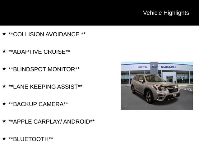 Used 2021 Subaru Forester Touring w/ Popular Package #2 AWD/4WD image 5
